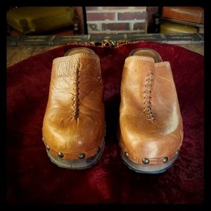 Vintage Candies wooden clogs/mules